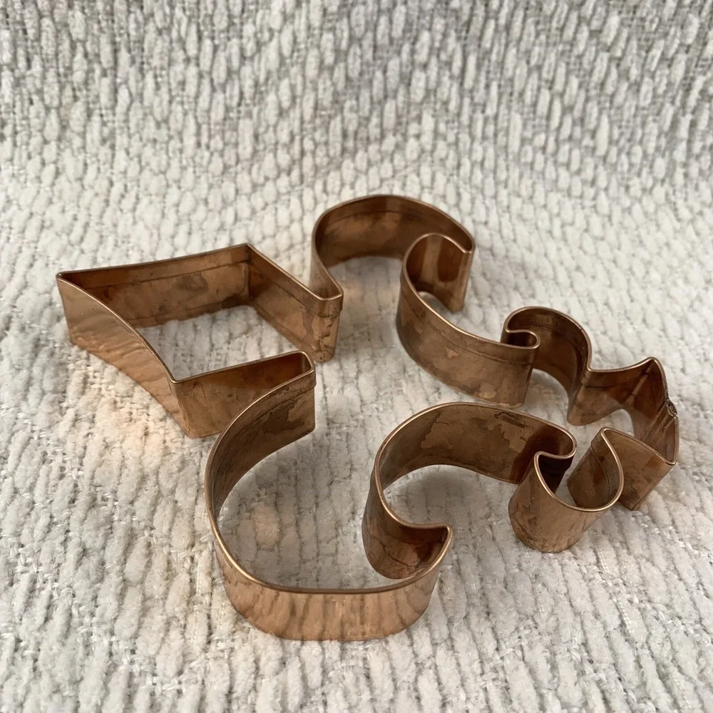 Old River Road Copper‎ Cookie Cutter Fleur Del Lis Mardi Gras Boy Scouts Large